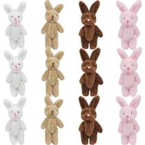 Animais de pelúcia YG Bridge Mini Plush Bunny 3,1 em 12 unidades Animais de pelúcia YG Bridge Mini Plush Bunny 3,1 em 12 unidades