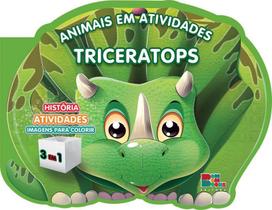 Animais em Atividade. Triceratops