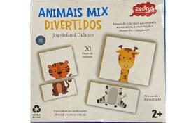 Animais mix divertidos - jogo infantil didático