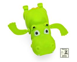Animais Nadadores a Corda Hipopotamo Verde Art Brink Brinquedo Recreativo para Banho e Piscina Animais Nadadores a Corda Hipopotamo Verde Art Brink Brinquedo Recreativo para Banho e Piscina