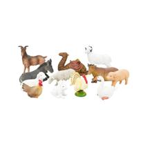 Animais Presépio Natalino 12 Peças 18.5cm - Enfeite Resina Animais Presépio Natalino 12 Peças 18.5cm - Enfeite Resina