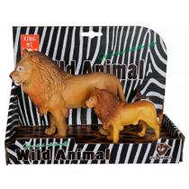 Animais Selvagens Leão e Filhote Wild Animal 2 pçs 2301A-1B - Dorémi Animais Selvagens Leão e Filhote Wild Animal 2 pçs 2301A-1B - Dorémi