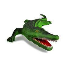 Animal De Brinquedo Jacaré Crocodilo 41cm Vinil Real Animals - Bee Toys Animal De Brinquedo Jacaré Crocodilo 41cm Vinil Real Animals - Bee Toys
