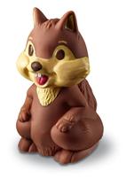 Animal de Brinquedo Soft Esquilo Bebes Mordedor Banho Macio - Cometa Brinquedos