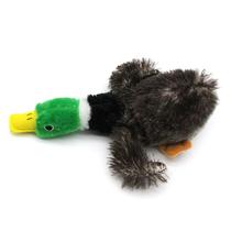 Animal de estimação brinquedo de som bonito pato de pelúcia recheado squeaky animal rangido brinquedo do cão limpeza den