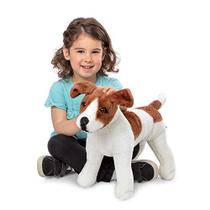 Animal de Estimação Pelúcia Realista Melissa & Doug - Cão Terrier Gigante (12+)