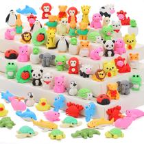 Animal Erasers LanMa, 70 peças, lápis 3D Take Apart para crianças Animal Erasers LanMa, 70 peças, lápis 3D Take Apart para crianças