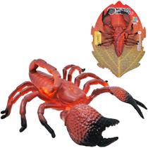 Animal escorpiao de pvc mundo inseto 17x16cm - JR TOYS