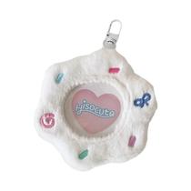 Anime bolsa de exibição de pelúcia crachá armazenamento caso protetor titular do cartão mini saco