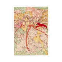 Anime chobits clássico anime cartaz retro papel kraft adesivo diy sala bar café decoração da parede