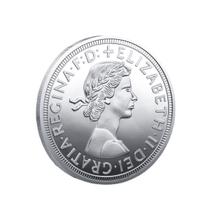 Anime comemorativo Coin Queen's 1959 Horse Swords de 4 cm