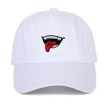 Anime de boné de beisebol Mouths para homens e mulheres - tamanho ajustável Anime de boné de beisebol Mouths para homens e mulheres - tamanho ajustável