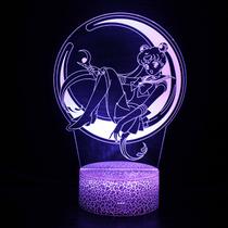 Anime de desenho animado 3D Night Light Hatsune Miku Douluo Continent Anime de desenho animado 3D Night Light Hatsune Miku Douluo Continent