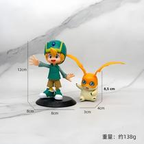 Anime Digimon Adventure Action Figures Taichi Ishida Yamato Hikari Takaishi Takeru Modelos De PVC