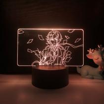 Anime estereoscópico 3D Night Light Bungou Stray Dogs Dazai Osamu Anime estereoscópico 3D Night Light Bungou Stray Dogs Dazai Osamu