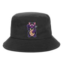 Anime Fisherman Hat Sailors Moon Luna Cat para adultos Anime Fisherman Hat Sailors Moon Luna Cat para adultos