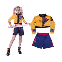 Anime k-pop mira rumi zoey cosplay trajes menina halloween palco 3d impresso padrão role play roupas Anime k-pop mira rumi zoey cosplay trajes menina halloween palco 3d impresso padrão role play roupas