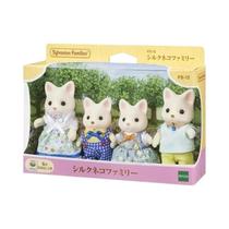 Anime Menina Figuras Sylvanian Famílias Conjunto De Móveis Estátua Pvc Modelo Boneca Ornamentos