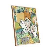 Anime Mob Psycho 100 Retro Kraft Papel Poster Adesivo DIY Arte Estética Pintura De Parede Para
