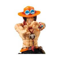 Anime One Piece 18cm BJD Articulações Movíveis ACE PVC Action Figure Coleção Modelo Brinquedos