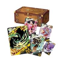 Anime ONE PIECE Luffy Zoro Trading Card Game Coleção Para Crianças Hobby Cartões Colecionáveis