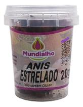 Anis Estrelado Mundialho Pote 20g Anis Estrelado Mundialho Pote 20g