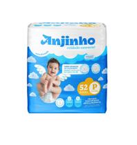 Anjinho Fralda Descartável Econômica P c/ 52un Anjinho Fralda Descartável Econômica P c/ 52un