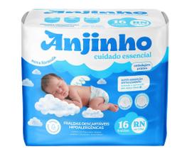 Anjinho Fralda Descartável Pratica RN c/ 16un Anjinho Fralda Descartável Pratica RN c/ 16un