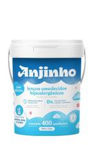 Anjinho Lenço Umedecido Uso Diário Balde c/400un Anjinho Lenço Umedecido Uso Diário Balde c/400un