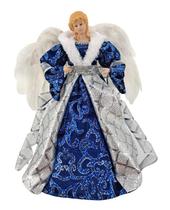 Anjo 30Cm Azul - Christmas Castle Tower