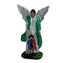 Anjo da Guarda Colorido 5 cm Proteção Fé Decoração Religiosa Anjo da Guarda Colorido 5 cm Proteção Fé Decoração Religiosa