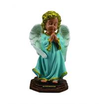 Anjo Da Guarda Em Oração Azul Em Borracha 21cm Anjo Da Guarda Em Oração Azul Em Borracha 21cm
