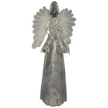 Anjo da guarda luminoso acrílico sagrada família