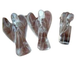 Anjo de Cristal para Arvores de Natal Pedra Semi Translucida