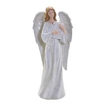 Anjo Decorativo com Harpa 37cm Espressione Christmas
