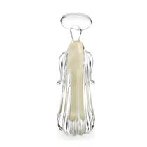 Anjo Decorativo Imagem Cristal Murano Pérola São Marcos 2810,5cm