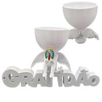 Anjo Imagem Decoração Oração Nossa Senhora da Comunicação 3D