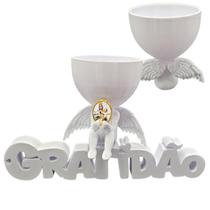 Anjo Imagem Decoração Oração Nossa Senhora da Esperança 3D