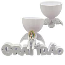 Anjo Imagem Decoração Oração Nossa senhora das Dores 3D
