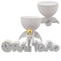 Anjo Imagem Decoração Oração Nossa Senhora do Bom Parto 3D Anjo Imagem Decoração Oração Nossa Senhora do Bom Parto 3D