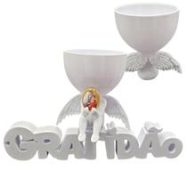 Anjo Imagem Decoração Oração Nossa senhora dos Remediados 3D