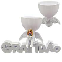 Anjo Imagem Decoração Oração Santa Filomena Gratidão 3D Anjo Imagem Decoração Oração Santa Filomena Gratidão 3D