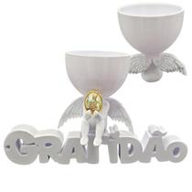 Anjo Imagem Decoração Oração Santo Agostinho Gratidão 3D