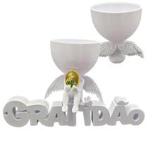 Anjo Imagem Decoração Oração São Pedro Gratidão 3D
