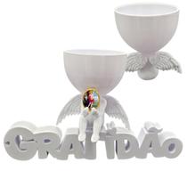 Anjo Imagem Decoração Oração São Sebastião Gratidão 3D Anjo Imagem Decoração Oração São Sebastião Gratidão 3D