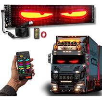 Anjo Olho Caminhão Programável Led Display Anjo Olho Caminhão Programável Led Display