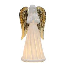 Anjo Orando Porcelana com LED Avanti
