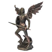 Anjo São Miguel - Arcanjo - Santo - Religioso - Estatueta - M3 Decoração