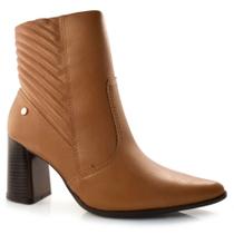 Ankle Boots Feminino Ramarim Marrom 23-58124