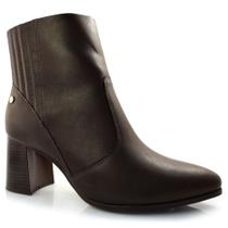 Ankle Boots Feminino Ramarim Marrom 23-95121